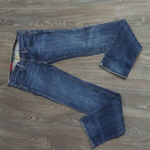 ❤️5/$25Vintage USA Adriano Goldschmied AG 24 by 32 Endear wings skinny leg jeans